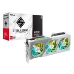 ASRock RX 9060 XT Steel Legend 16GB OC GDDR6 (White)