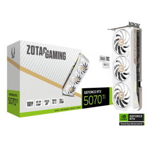 Zotac RTX 5070 Ti Solid Core OC 16GB GDDR7 (White)