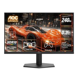 AOC 24G11ZE 23.8" FHD IPS Gaming Monitor - Black | 240Hz Refresh| 0.3ms MPRT, 1920 X 1080|