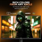 AOC 24B30HM 24" Monitor Full HD, 100Hz Refresh Rate, 4ms, 3-Sided Frame Less Slim Bezels