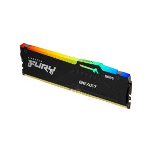 Kingston Fury Beast Black RGB Expo 16GB 6000MT/s DDR5 CL30 DIMM Desktop Gaming Memory Single Module (KF560C30BBEA-16)