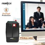 FRONTECH UPS Electra Plus 600VA/360W, Uninterrupted Power Supply System, PC, Desktop and Other Electronics, (2564)