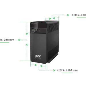 APC Back-UPS BX600C-IN 600VA / 360W, 230V, UPS System, an Ideal Power Backup & Desktop PC & Home Electronics