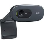 Logitech C270 Hd Webcam, 1280 Pixels X 720 Pixels, 1 Mpixel, Black
