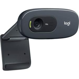 Logitech C270 Hd Webcam, 1280 Pixels X 720 Pixels, 1 Mpixel, Black